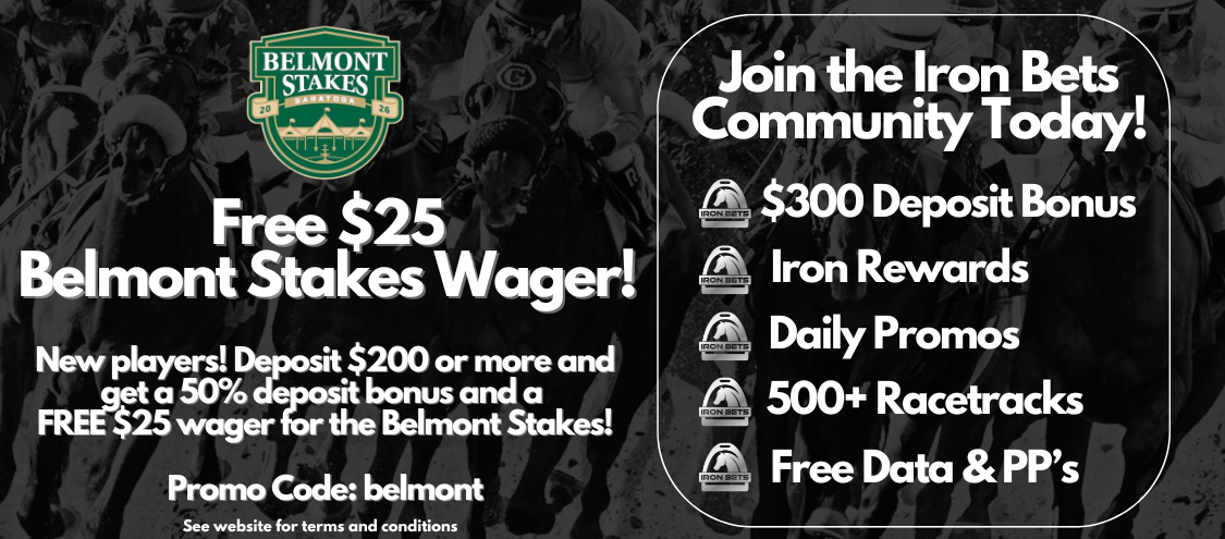 Belmont Stakes 25 Banner